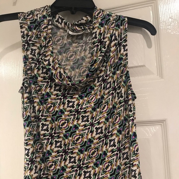 Tahari multi color top - Picture 2 of 4